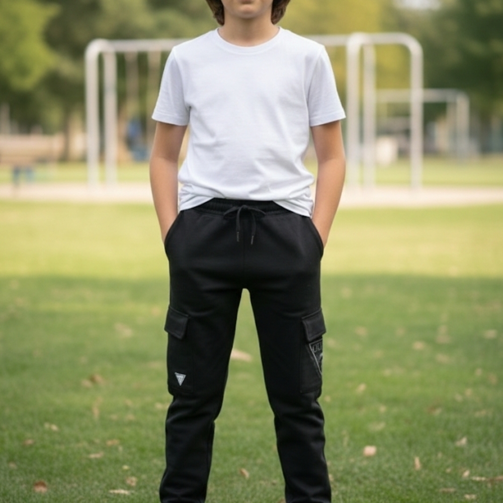 Guess Kids M Black Joggers